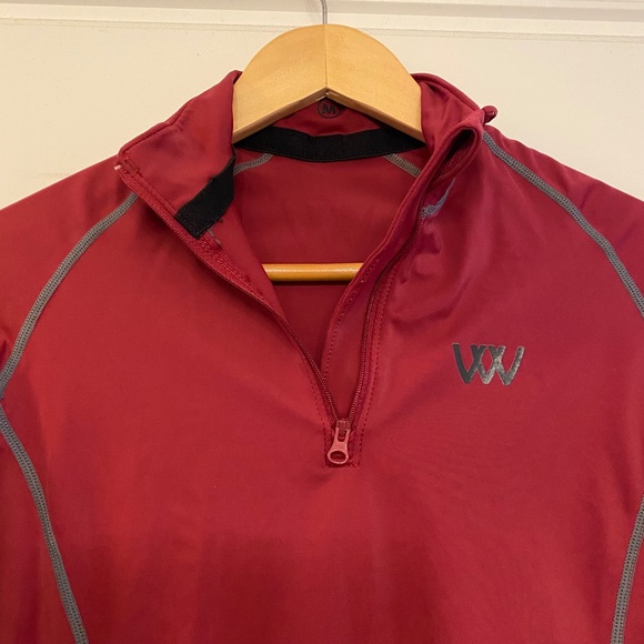 Woof Wear Performance Riding Shirt -Shiraz - Picture 7 of 11